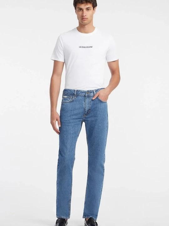 Foto van product Straight leg jeans Guess blauw