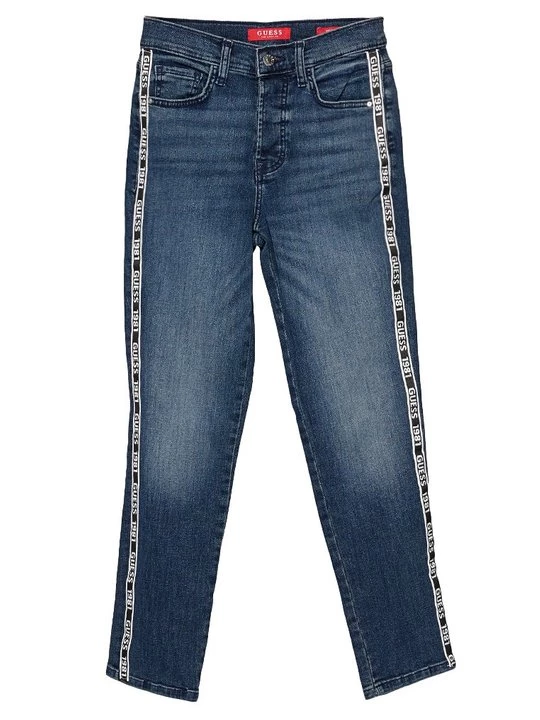 Foto van product Straight leg jeans Guess donkerblauw
