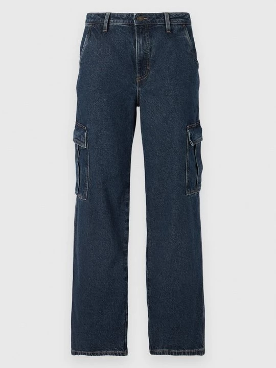 Foto van product Straight leg jeans Guess donkerblauw denim