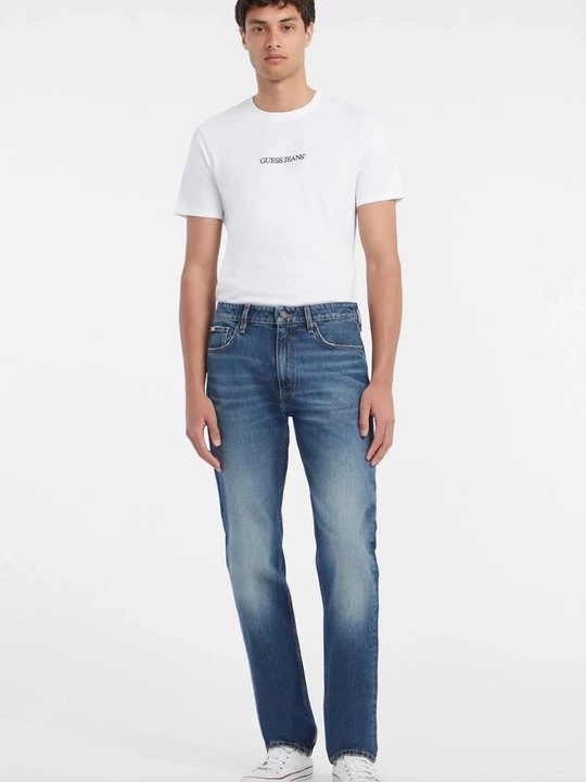 Foto van product Straight leg jeans Guess grijs
