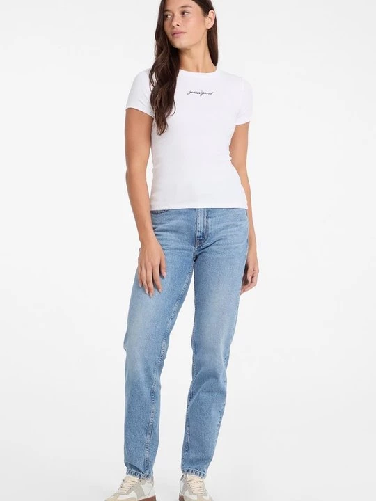 Foto van product Straight leg jeans Guess lichtblauw denim