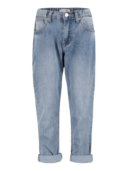 Foto van product Straight leg jeans Hailys gemêleerd donkerblauw
