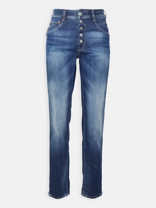 Foto van product Straight leg jeans Herrlicher donkerblauw denim