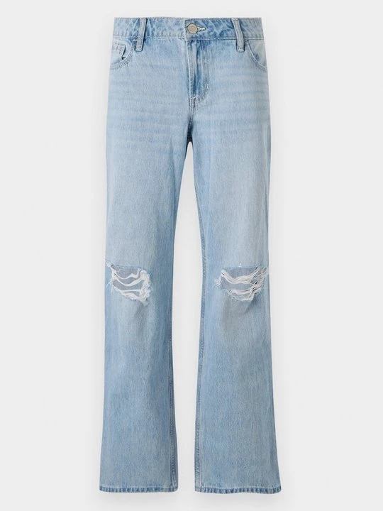 Foto van product Straight leg jeans Hollister Co. lichtblauw denim