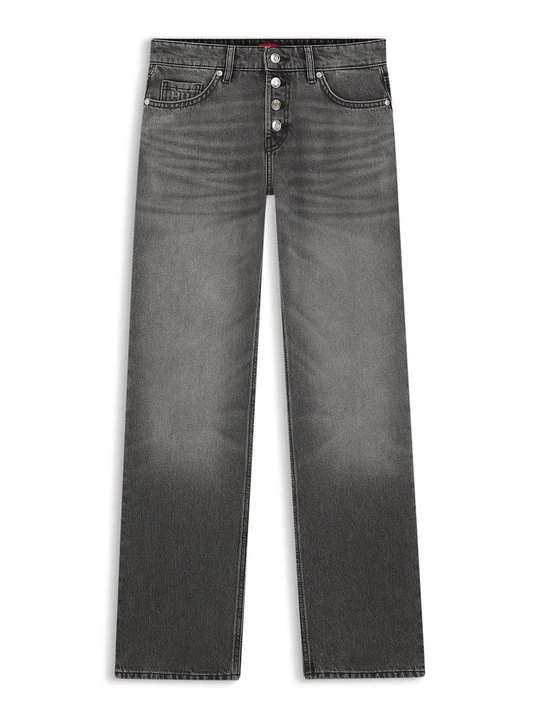 Foto van product Straight leg jeans Hugo zilverkleurig