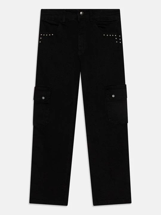 Foto van product Straight leg jeans IKKS zwart