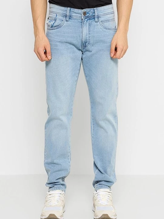 Foto van product Straight leg jeans INDICODE blauw