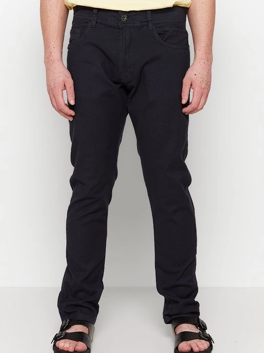 Foto van product Straight leg jeans INDICODE donkerblauw
