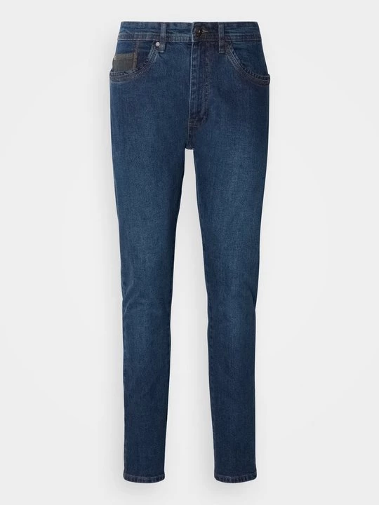 Foto van product Straight leg jeans INDICODE donkerblauw denim