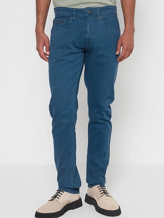 Foto van product Straight leg jeans INDICODE petrol