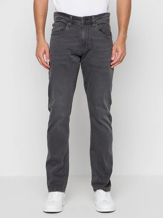 Foto van product Straight leg jeans INDICODE zwart