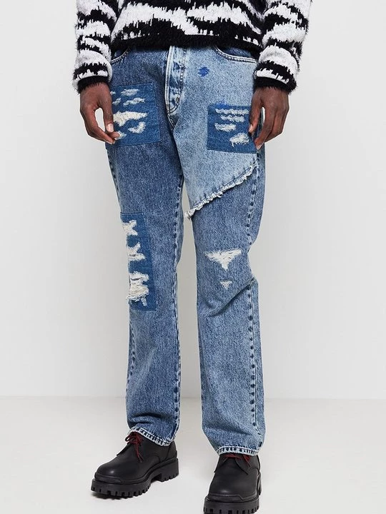 Foto van product Straight leg jeans Just Cavalli blauw