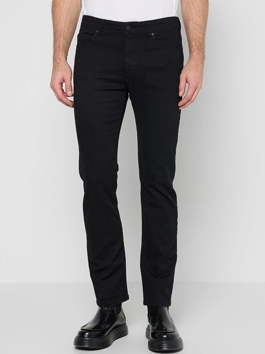Foto van product Straight leg jeans KARL LAGERFELD zwart