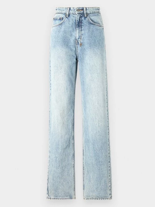 Foto van product Straight leg jeans KSUBI lichtblauw denim