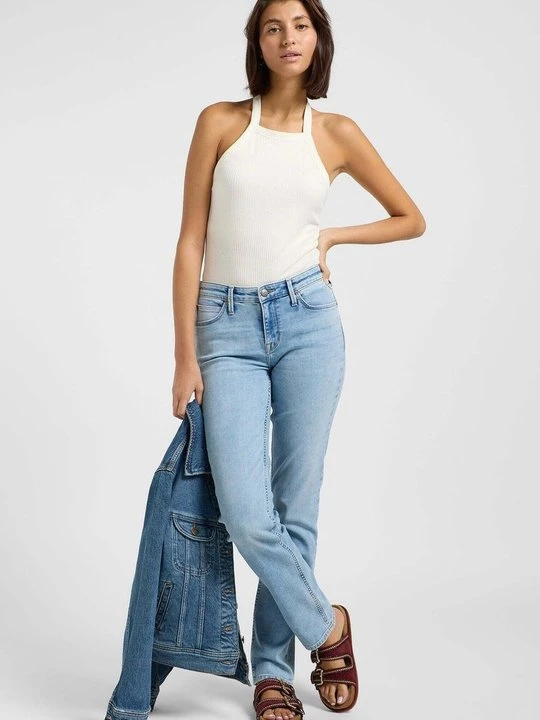 Foto van product Straight leg jeans Lee blauw