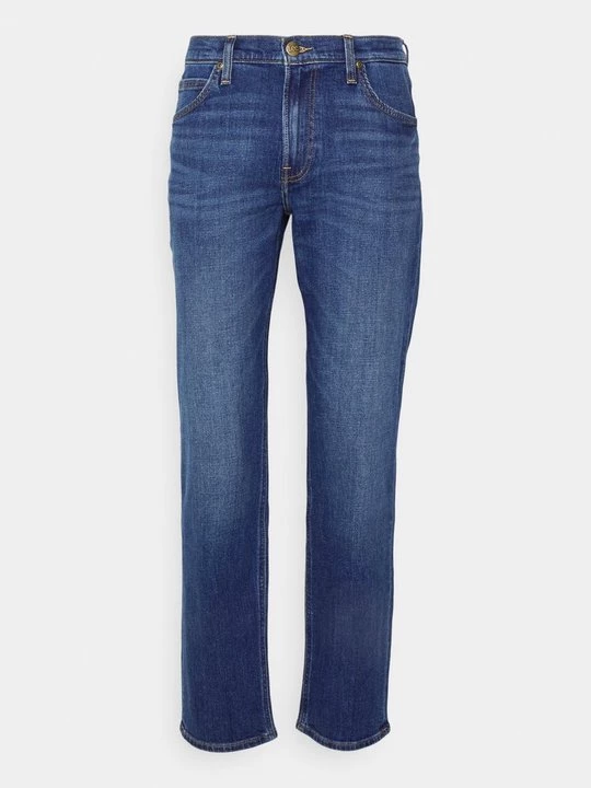 Foto van product Straight leg jeans Lee donkerblauw denim