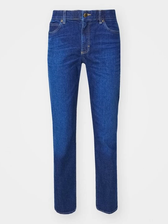 Foto van product Straight leg jeans Lee donkerblauw denim