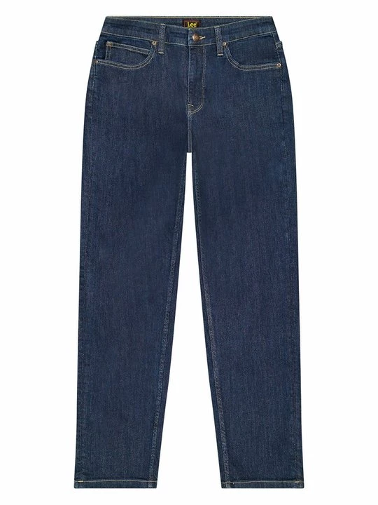 Foto van product Straight leg jeans Lee donkerblauw denim