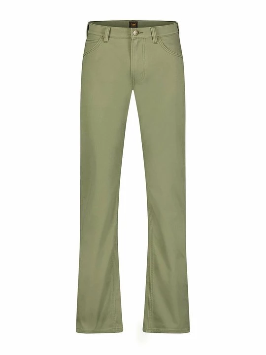Foto van product Straight leg jeans Lee groen gemêleerd