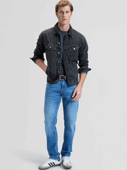 Foto van product Straight leg jeans Lee lichtblauw denim