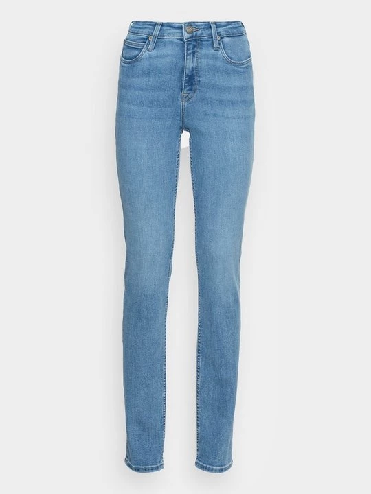 Foto van product Straight leg jeans Lee lichtblauw denim