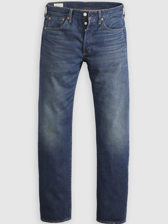 Foto van product Straight leg jeans Levi's donkerblauw denim