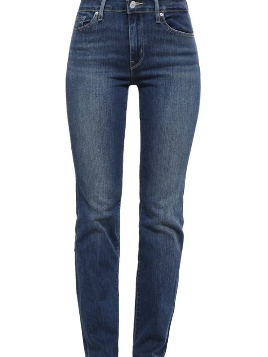 Foto van product Straight leg jeans Levi's donkerblauw denim