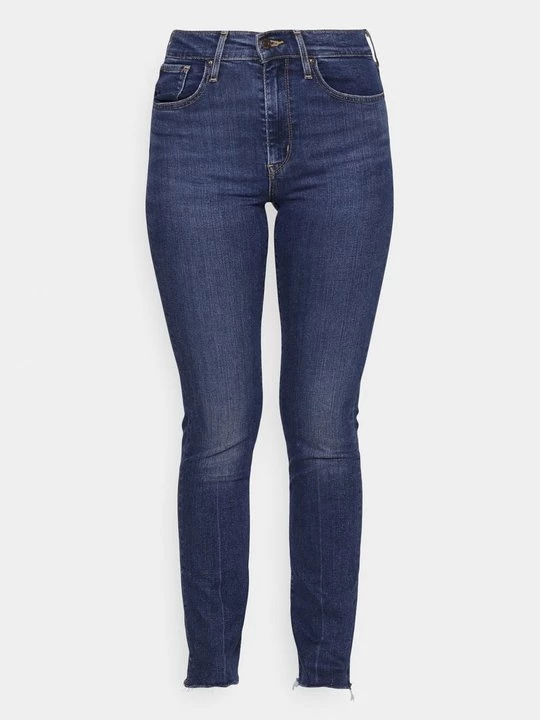 Foto van product Straight leg jeans Levi's donkerblauw denim