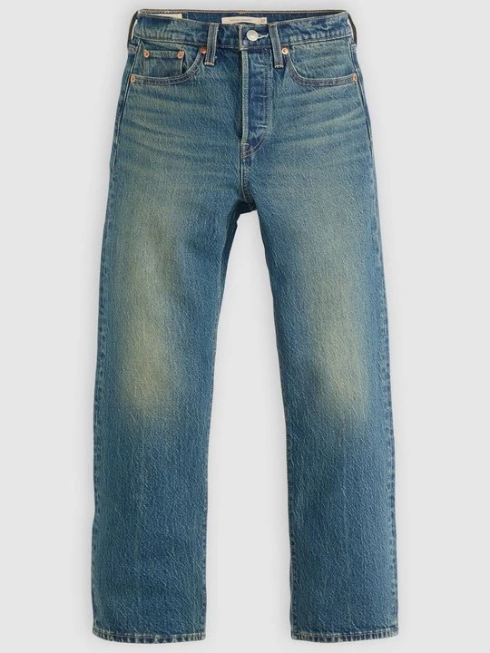 Foto van product Straight leg jeans Levi's donkerblauw denim