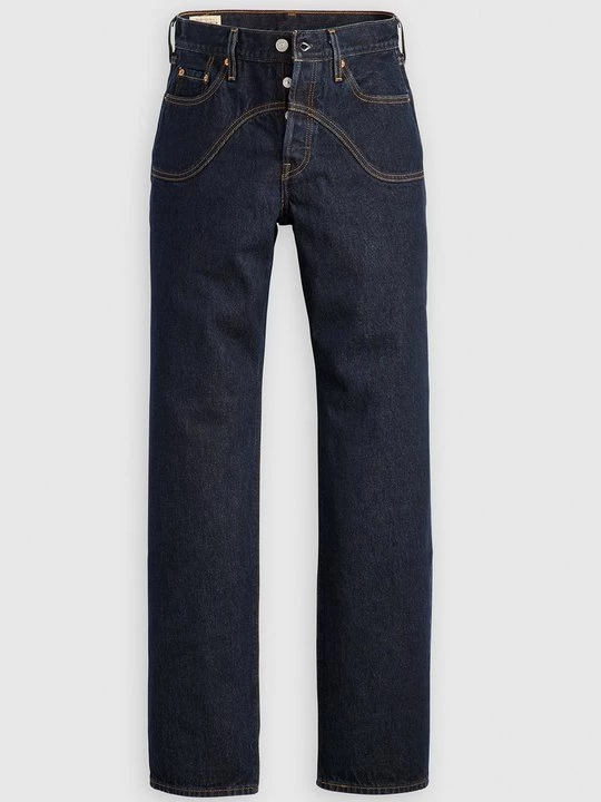Foto van product Straight leg jeans Levi's donkerblauw denim
