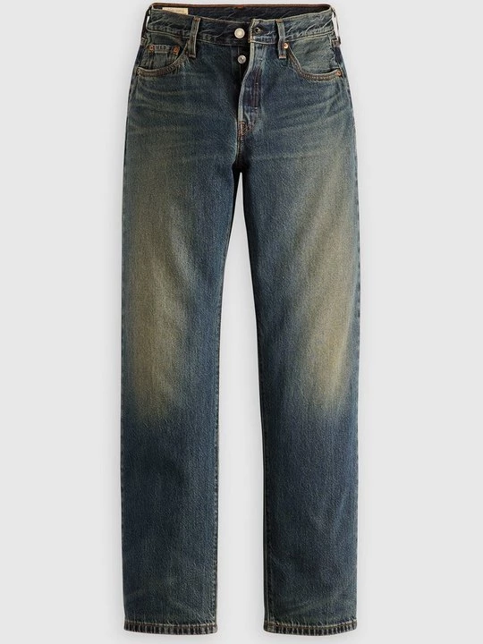 Foto van product Straight leg jeans Levi's donkerblauw denim
