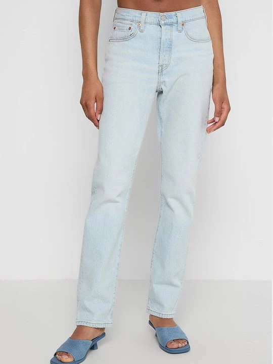 Foto van product Straight leg jeans Levi's lichtblauw