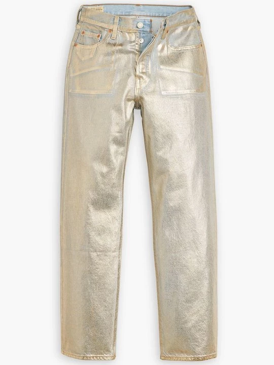 Foto van product Straight leg jeans Levi's zilverkleurig