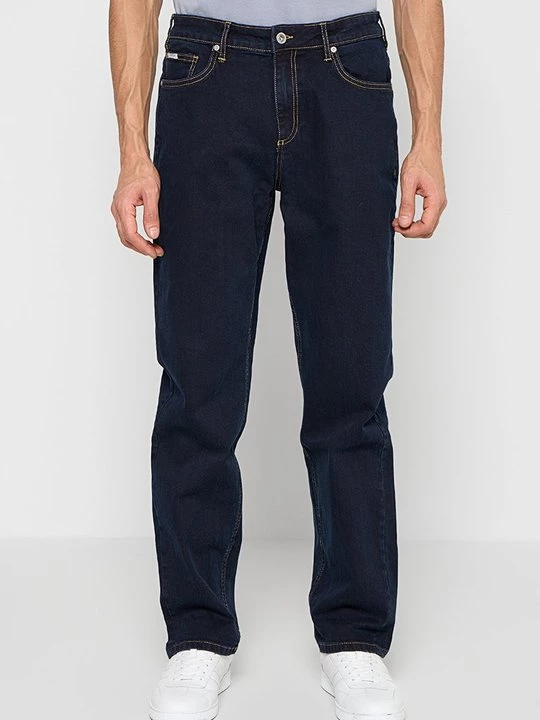 Foto van product Straight leg jeans lindbergh donkerblauw
