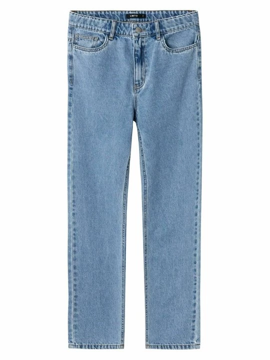 Foto van product Straight leg jeans LMTD lichtblauw denim