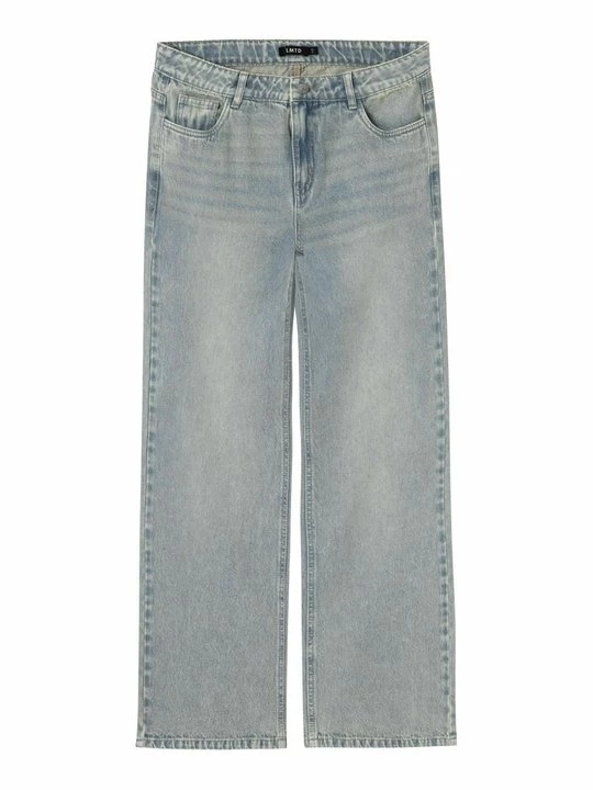 Foto van product Straight leg jeans LMTD lichtblauw denim