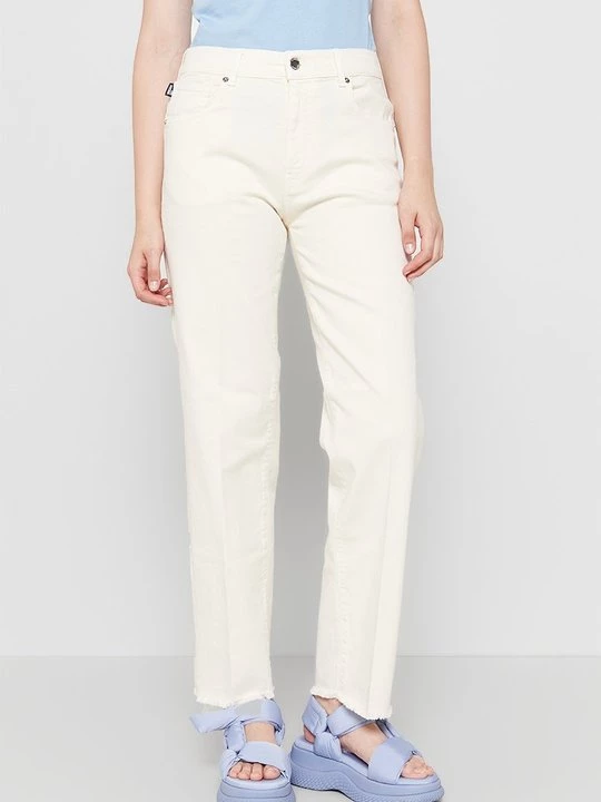 Foto van product Straight leg jeans LOVE MOSCHINO wit