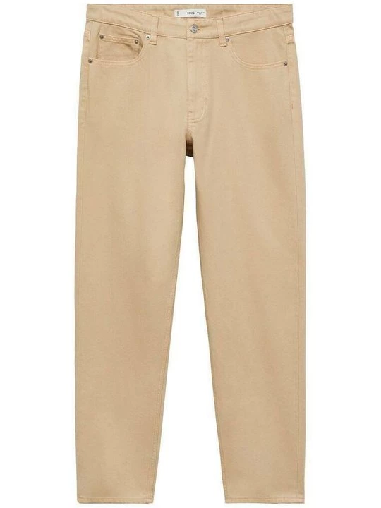 Foto van product Straight leg jeans Mango beżowy