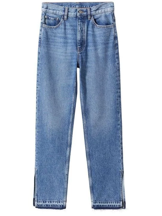 Foto van product Straight leg jeans Mango blauw