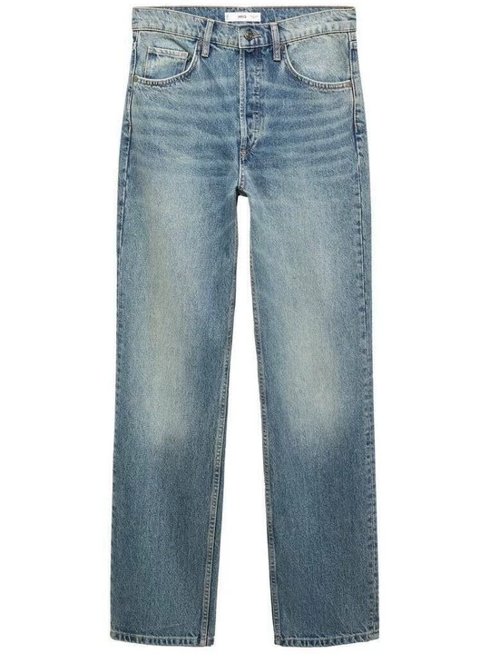 Foto van product Straight leg jeans Mango blauw