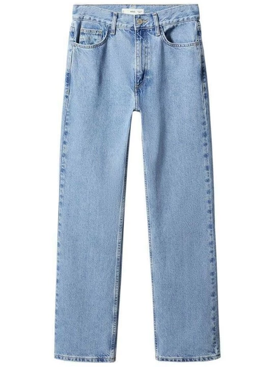 Foto van product Straight leg jeans Mango blauw