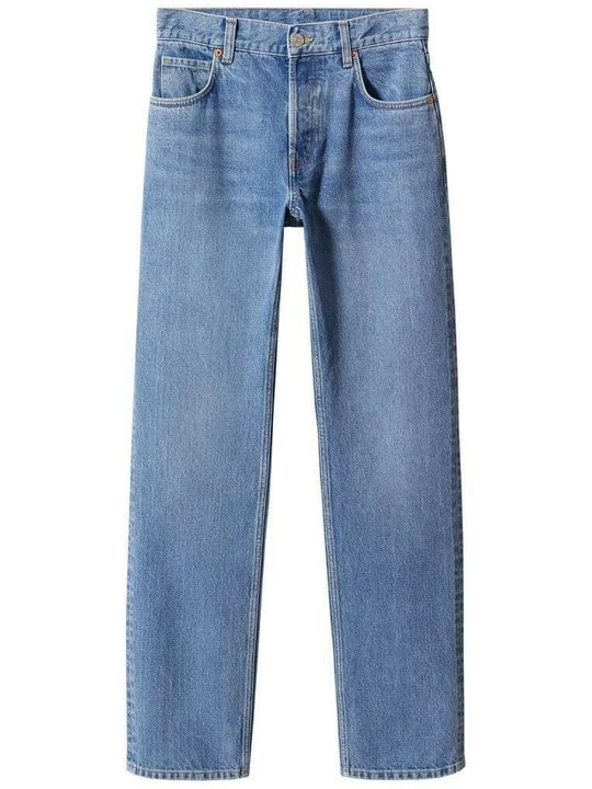 Foto van product Straight leg jeans Mango blauw