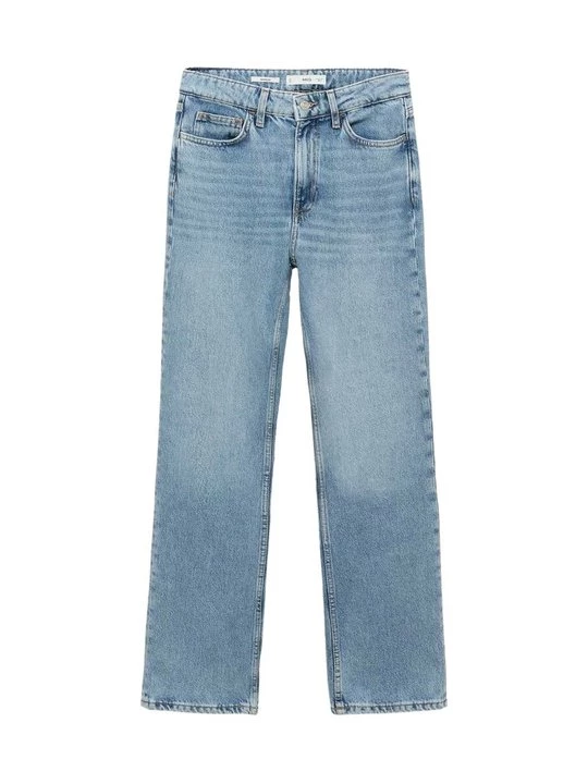 Foto van product Straight leg jeans Mango blauw