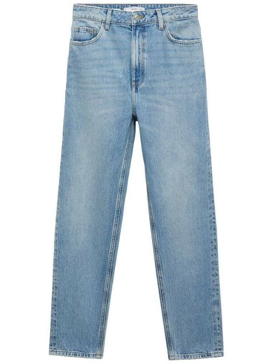 Foto van product Straight leg jeans Mango blauw