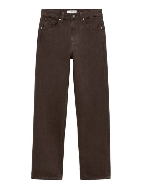 Foto van product Straight leg jeans Mango bruin