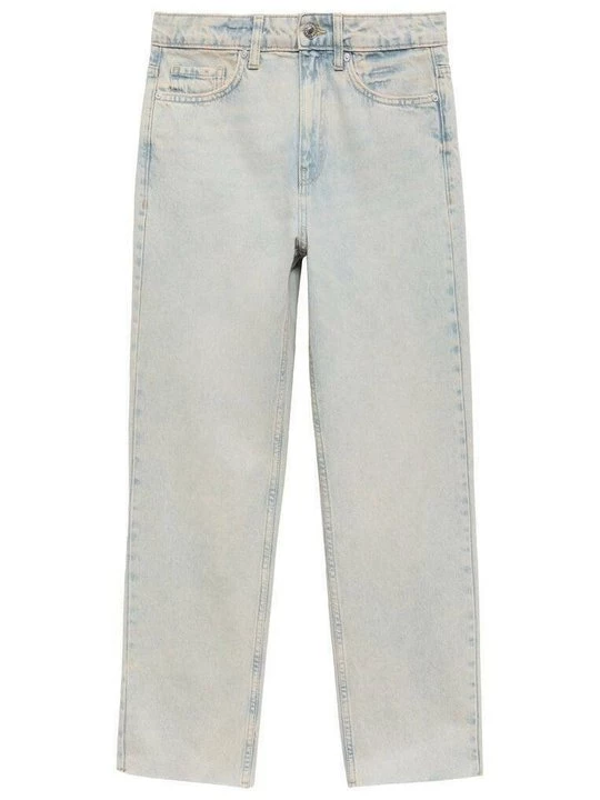 Foto van product Straight leg jeans Mango lichtblauw