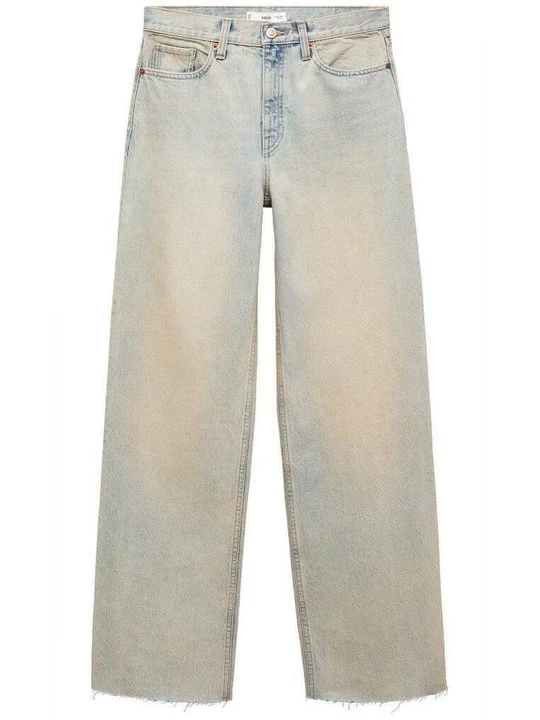 Foto van product Straight leg jeans Mango lichtblauw
