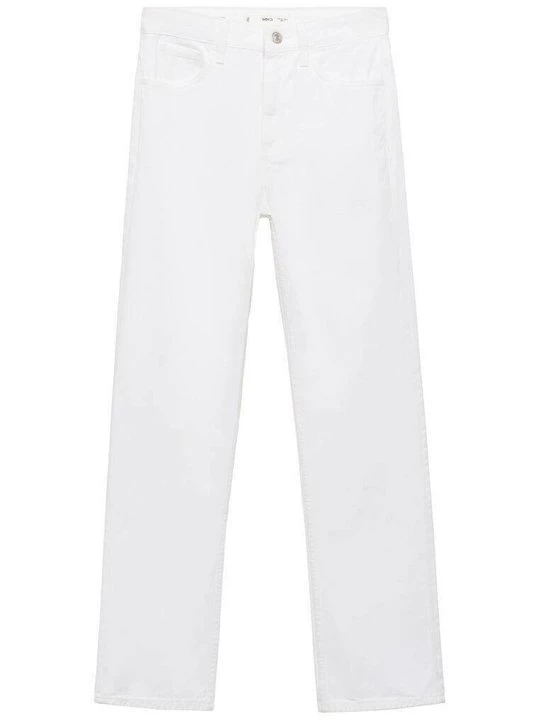 Foto van product Straight leg jeans Mango wit