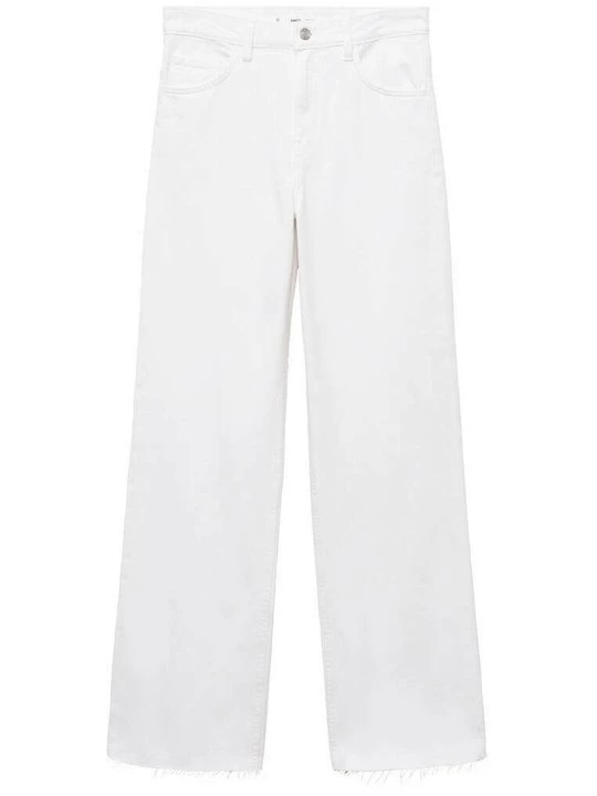 Foto van product Straight leg jeans Mango wit