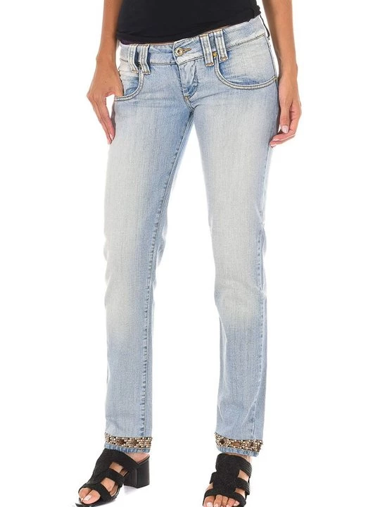 Foto van product Straight leg jeans Met lichtblauw denim